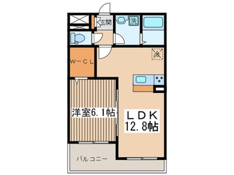 間取図 ファミール河内