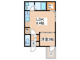 間取図 仮)KEIAI RESIDENCE 淵野辺