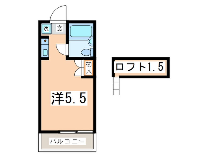 間取図 メゾンドリーム