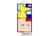 ファミ－ル 1DKの間取り