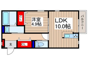 間取図 ラテルネ川越