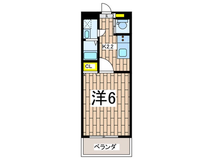 間取り図 ライフモリ１９号館