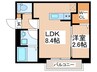 仮)KEIAI RESIDENCE 淵野辺 Ⅱ 1LDKの間取り