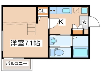 間取図 仮)KEIAI RESIDENCE 淵野辺 Ⅱ
