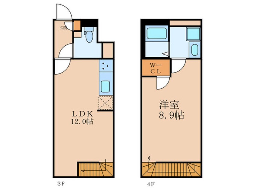 間取図 AGRATIO目黒諏訪山