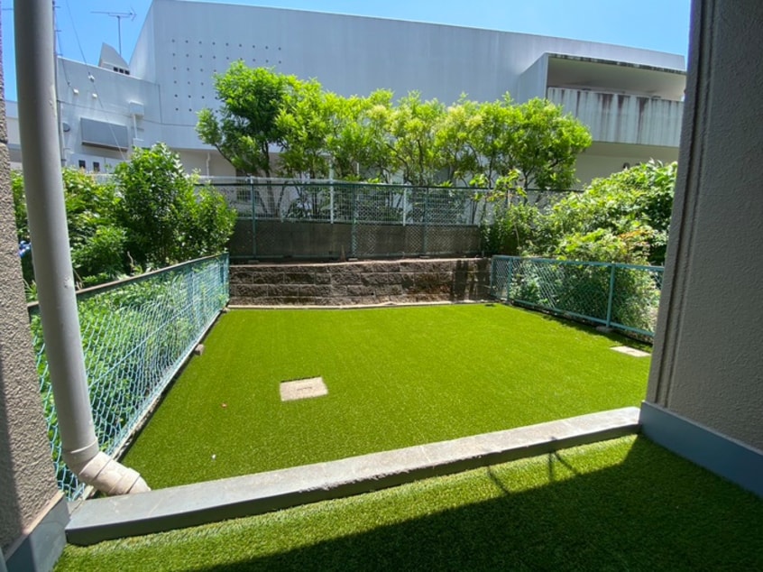 ベランダ・バルコニー 希望が丘コーポラスB棟（107）