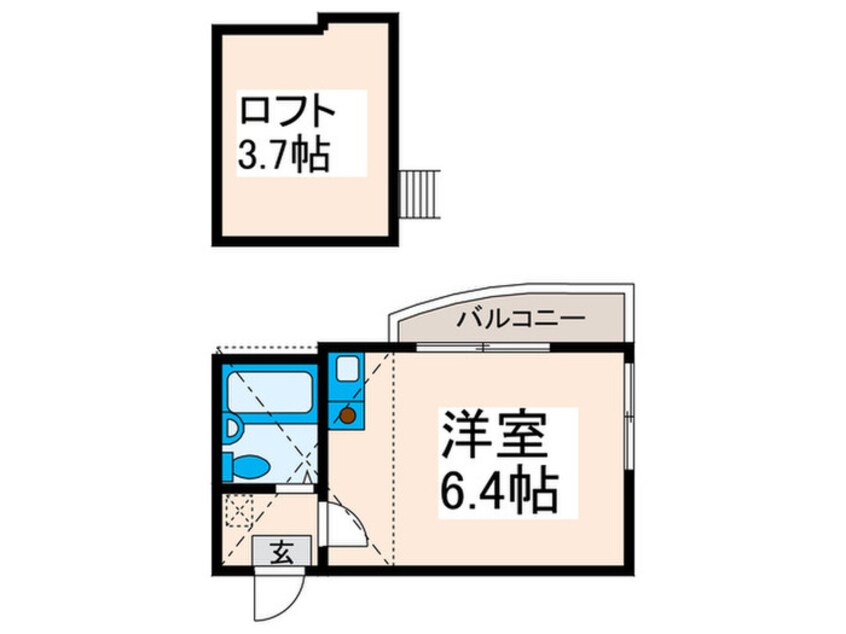 間取図 サニーコート町屋