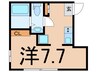 アクアブリーズ西横浜 1Rの間取り