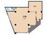 ＯＡマンション 1Rの間取り
