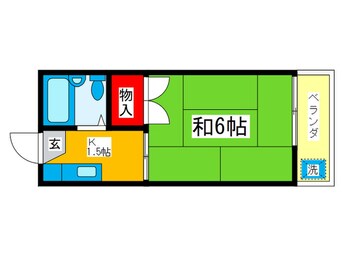 間取図 ハイツ石井