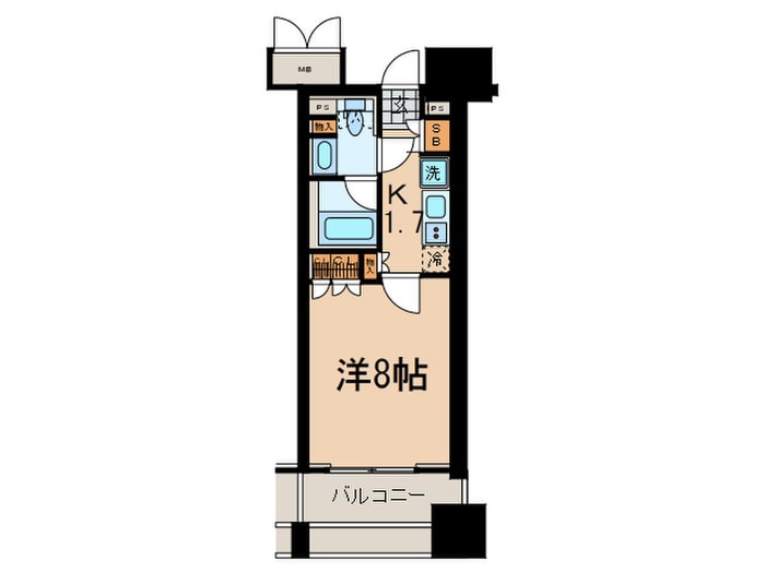 間取り図 コンフォリア渋谷WEST