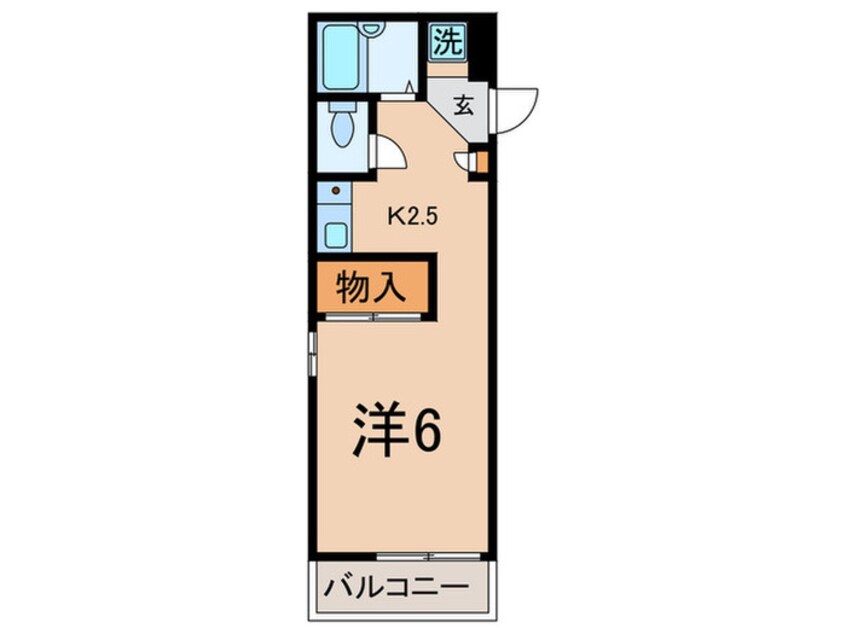 間取図 ロジュマン.F