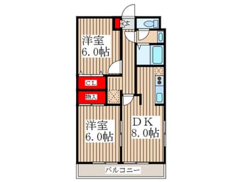 間取図 ガーデンハイツ大和田