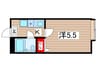 エクレ－ル東小岩 1Kの間取り