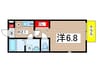 Ｂｌａｎｃａ 1Kの間取り