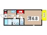 Ｂｌａｎｃａ 1Kの間取り