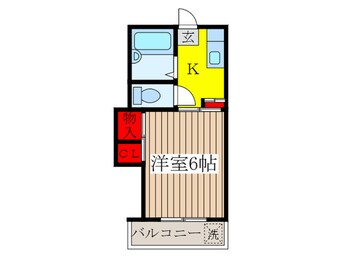 間取図 宮前ハイツ