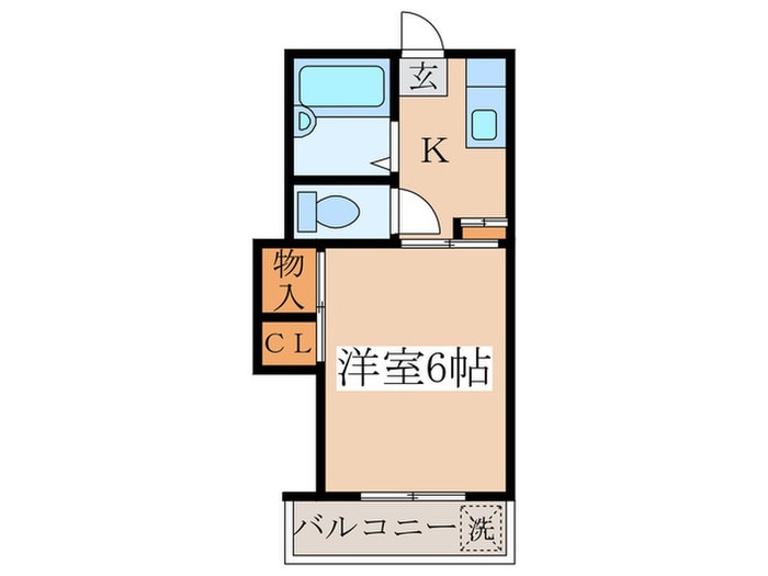 間取り図 宮前ハイツ