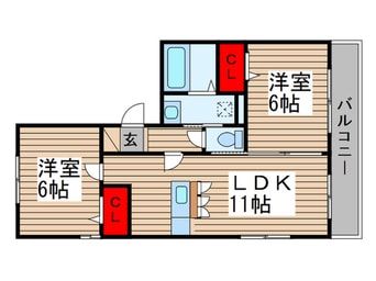 間取図 ファミール妙典