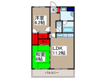 間取図 セヴンスけやき