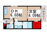 ＣＡＴＳＯＮＥ 1DKの間取り