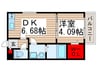 ＣＡＴＳ　ＯＮＥ 1DKの間取り