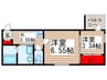 ＣＡＴＳ　ＯＮＥ 2Kの間取り