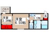 ＣＡＴＳ　ＯＮＥ 2Kの間取り