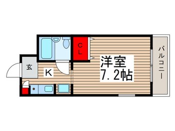 間取図 フレゾン八柱