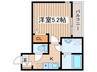 ＭＥＬＤＩＡ相模原氷川町 1Kの間取り