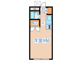 間取図 ハイツ栄