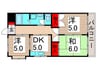 ﾖｺﾀﾊｲﾂ 3DKの間取り