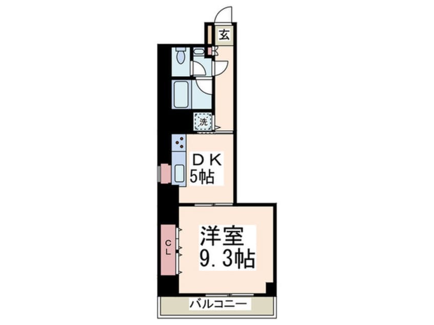 間取図 ヴェルデ藤ヶ丘