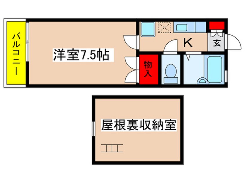 間取図 プチメゾン百合丘