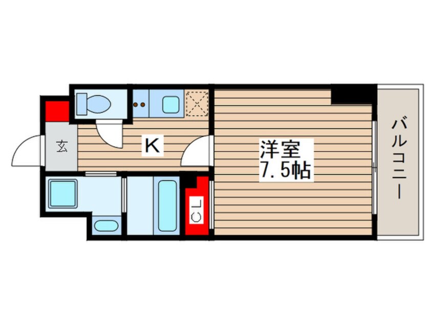 間取図 リテラス本所吾妻橋