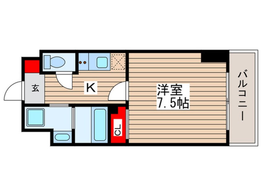 間取図 リテラス本所吾妻橋