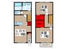 Ｄｕｐｌｅｘ　Ｎａｋａｉ　Ⅱ 2LDKの間取り