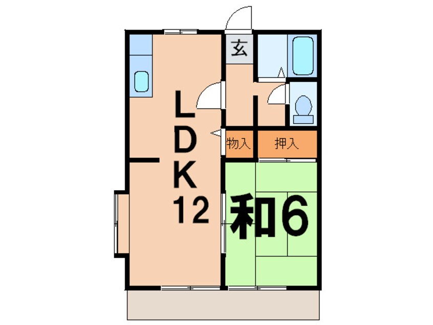 間取図 サンシティＫＩＲＩ
