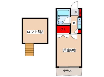 間取図 アミューズメント川口第二