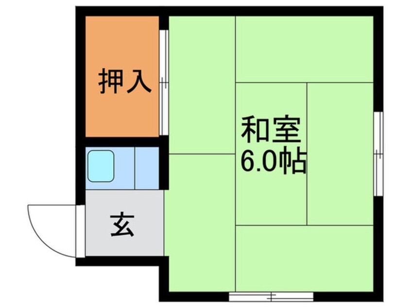 間取図 奥野アパート