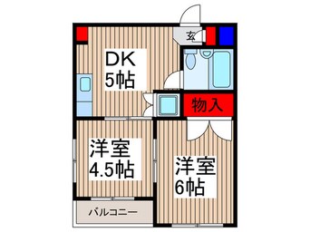 間取図 アビタシオン元町