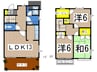 西柴テラスＣ 3LDKの間取り