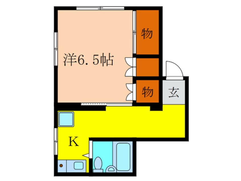 間取図 錦ロ－ヤルコ－ポ