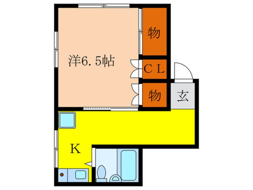 間取図 錦ロ－ヤルコ－ポ