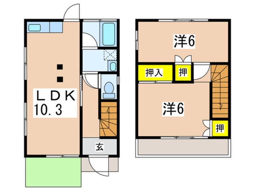 間取図 戸塚区矢部町戸建