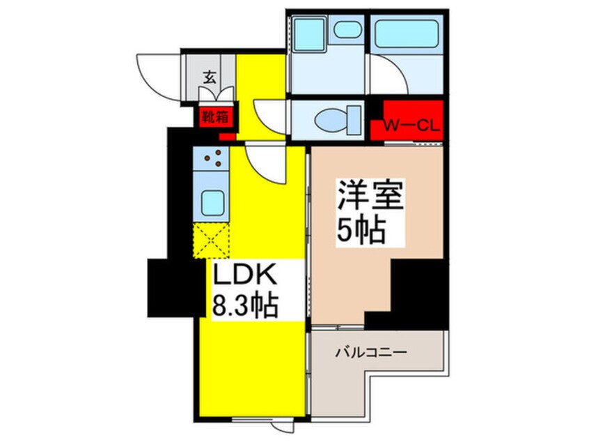 間取図 ジオエント秋葉原