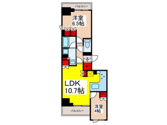 間取図 ジオエント秋葉原