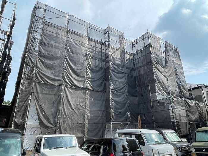 建築中 仮)作草部町A棟共同住宅新築工事