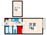 アルバソ－レ 1Kの間取り