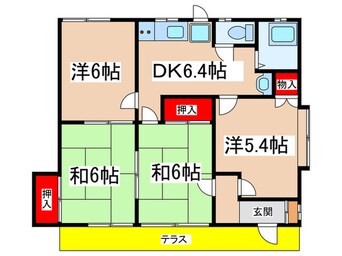 間取図 山の手ハイツ